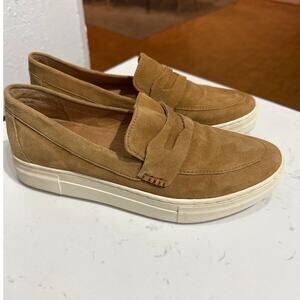 Seychelles Women's Polar Desert Slip On Loafer, Cognac, EUC, Size 6